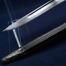 British 1907 Pattern Bayonet with Early Hooked Quillon, Dated 1909 by Sanderson 09